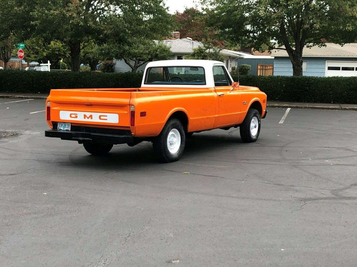 1972 gmc sierra grande 2500 4x4 reg cab long bed 5.7l 350 v8 only 71k miles