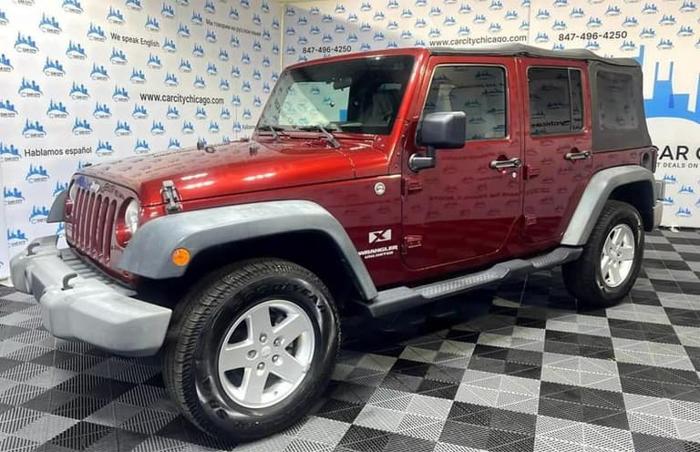 2009 jeep wrangler unlimited x sport utility 4d in palatine, illinois