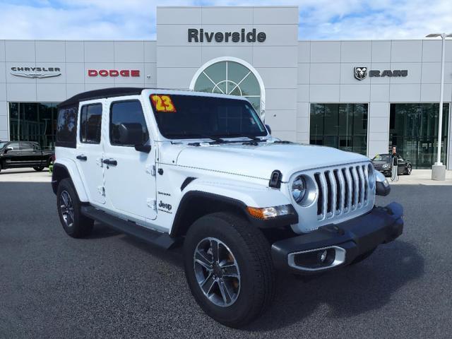 2023 jeep wrangler 4-door sahara 4x4