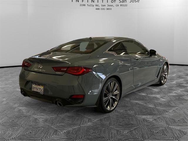 2022 infiniti q60 3.0t red sport 400