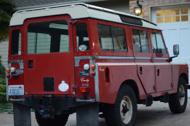 1983 land rover series 3 109 county station wagon (200tdi)