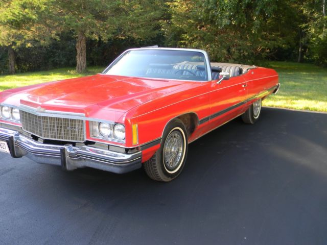 1974 chevrolet caprice classic rare 454 convertible