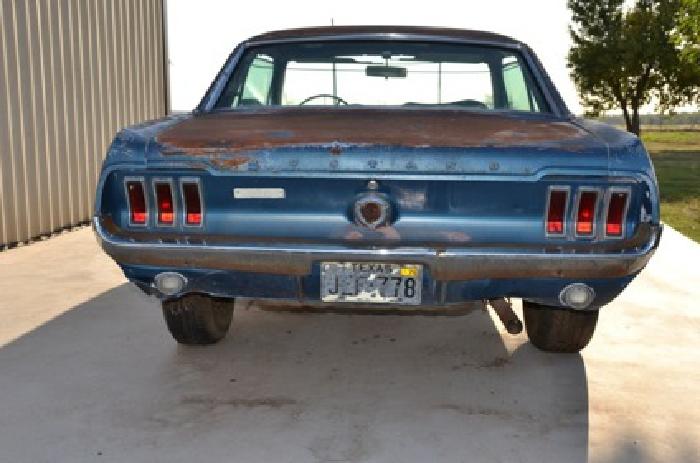 obo 1967 ford mustang coupe in dallas, tx