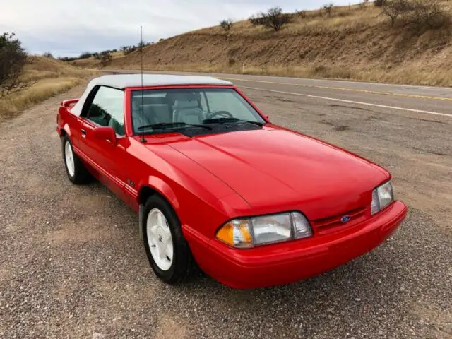 1992 ford mustang 5.0 lx convertible summer edition only 9260 original miles