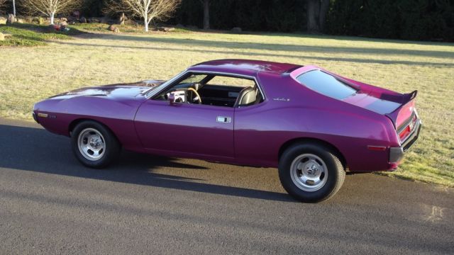 show quality restomod. nut/bolt restoration built 360/727 3.55 gears/locker amx