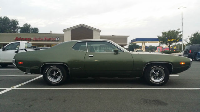 1972 plymouth roadrunner gtx 440 matching number
