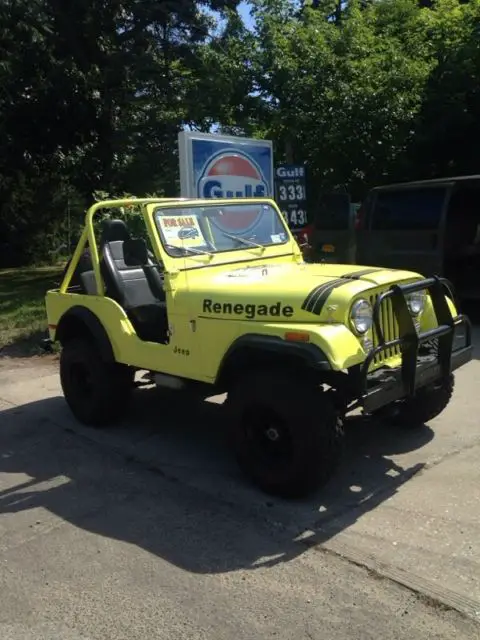 1978 jeep cj5 renegade sport utility 2-door 4.2l