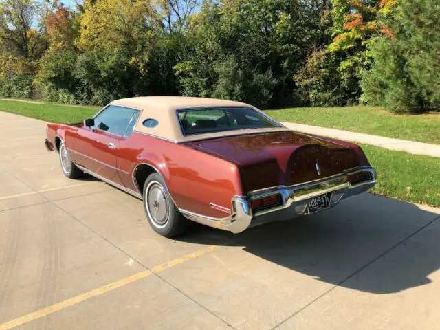 lincoln continental mark iv 1973 copper metallic 49k miles