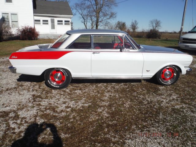 63 chevrolet nova 327 4 barrel/th350/4:11 12 bolt posi