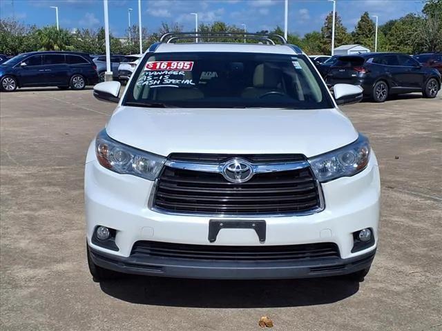 2015 toyota highlander xle