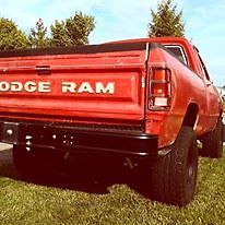 1984 dodge 4x4, red 318/727