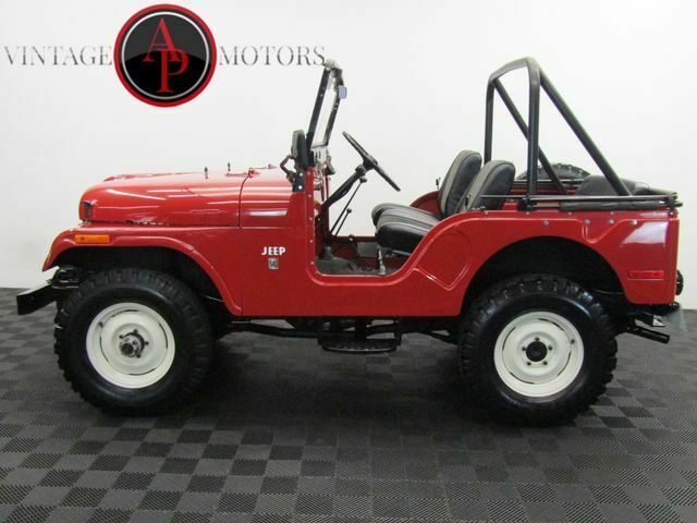 1971 jeep cj5 dauntless v6 pto winch!