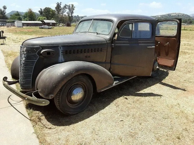 1938 chevy master deluxe 4 door sedan california barn find survivor