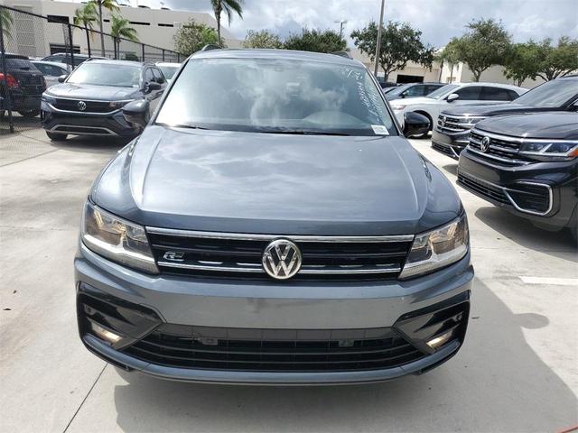 2021 volkswagen tiguan 2.0t se r-line black