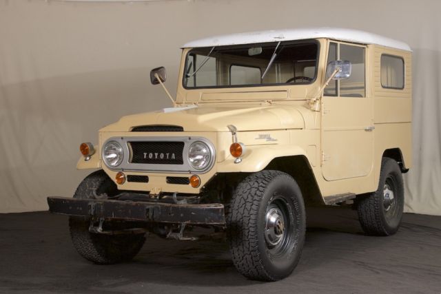 1964 toyota fj 40 land cruiser numbers matching california car