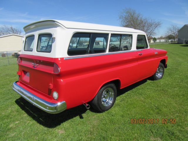 1965 chevrolet crew suburban c-10 custom