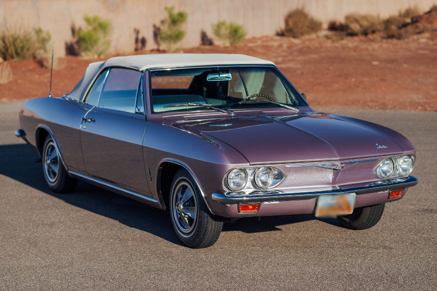 1965 chevrolet corvair monza convertible 4-speed