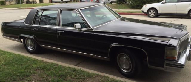 1980 cadillac fleetwood brougham - black