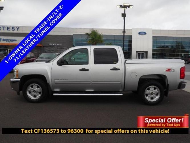 2012 chevrolet silverado 1500 lt 4x4 lt 4dr crew cab 5.8 ft. sb for sale in hattiesburg, mississippi