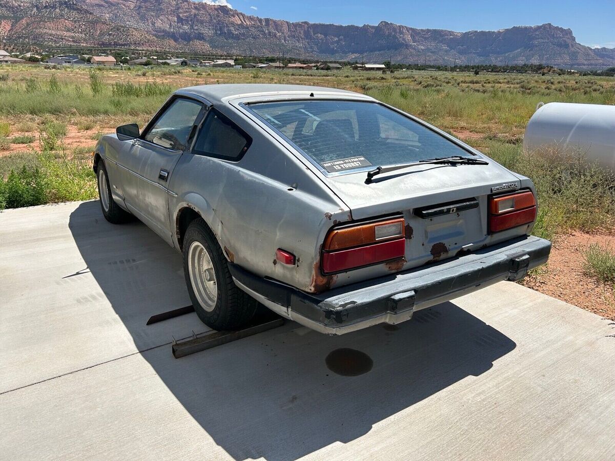 1979 datsun 280 zx 2 seats coupe grey rwd manual