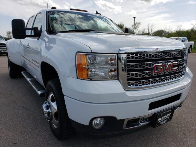 used 2013 gmc sierra 3500 4x4 crew cab denali fond du lac, wi 54937 for sale in fond du lac, wisconsin