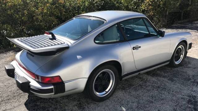 1987 porsche 911 carrera 2dr coupe 47407 miles silver coupe 3.2l h6 manual 5-spe
