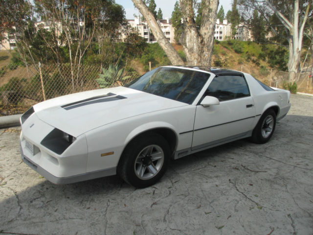 1984 chevrolet camaro z28 t-tops h.o. a/c california original
