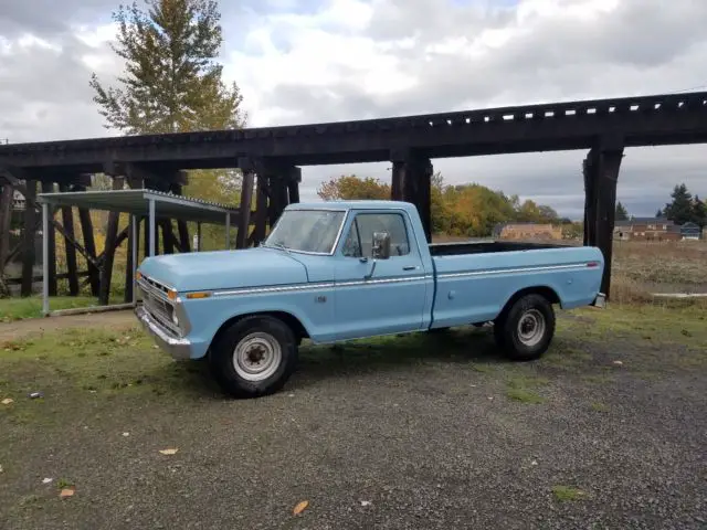 1976 ford f250 2wd factory 300 manual