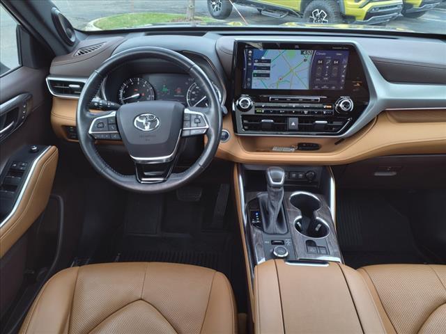 2020 toyota highlander platinum