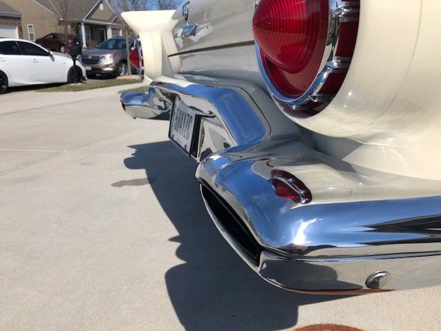 1957 fully restored ford thunderbird convertible triple white â€œdâ€ code