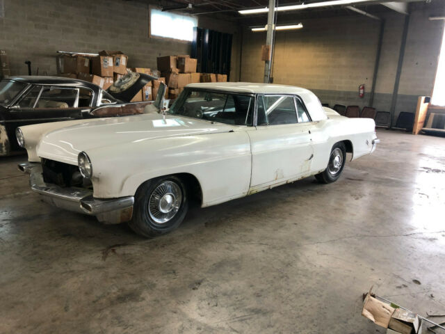 1956 contiental mark ii 1957 factory air dso solid red inter complete car az car