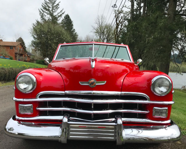 1950 chrysler windsor convertible street rod