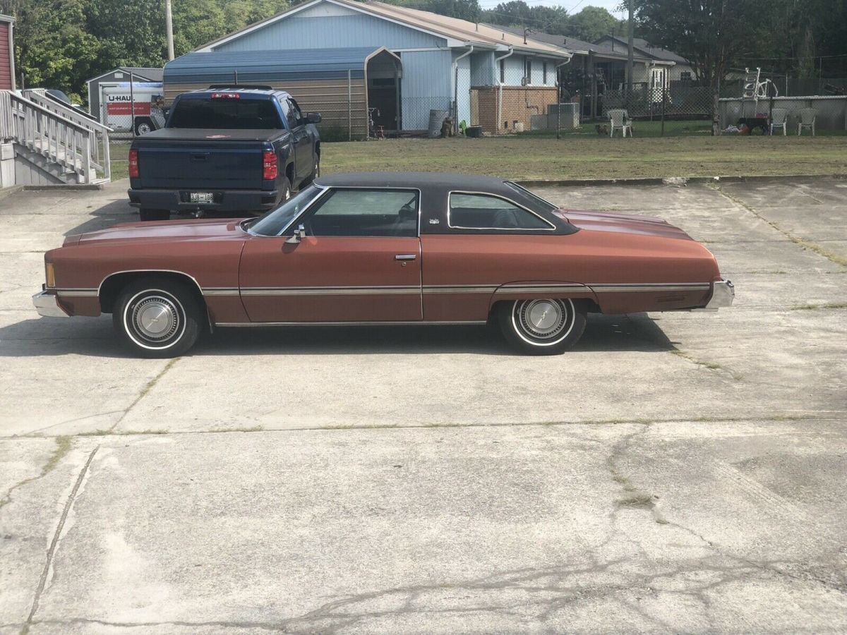 1974 chevrolet caprice coupe bronze metallic