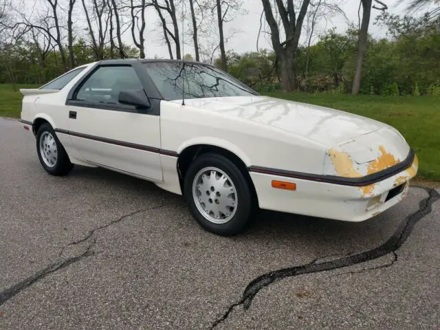 1987 dodge daytona pacifica 2.2 turbo t-top manual 100% original survivor