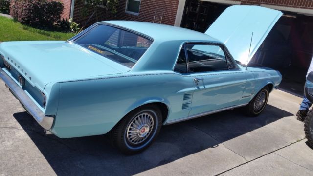 !! one owner garage kept 1967 mustang 289 v8 original no rust ever, lady owned !