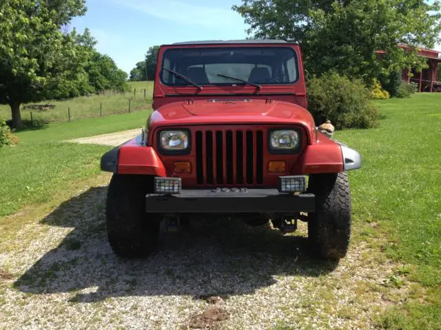 restored 1988 jeep wrangler yj 4 by 4