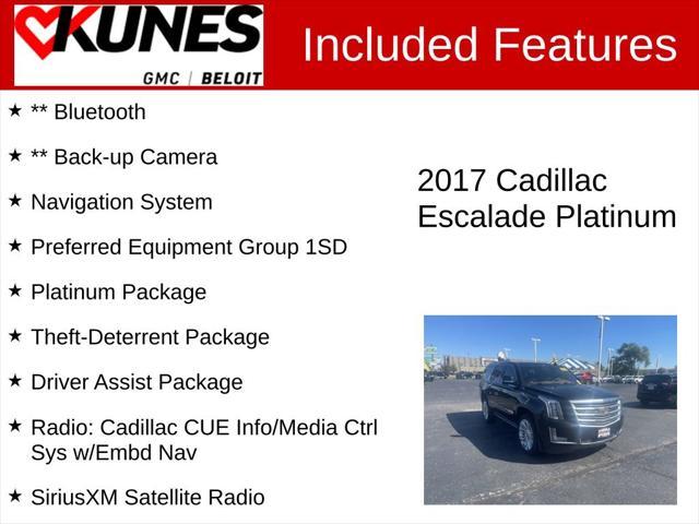 2017 cadillac escalade platinum