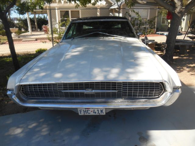 1967 thunderbird barn find four door suicide