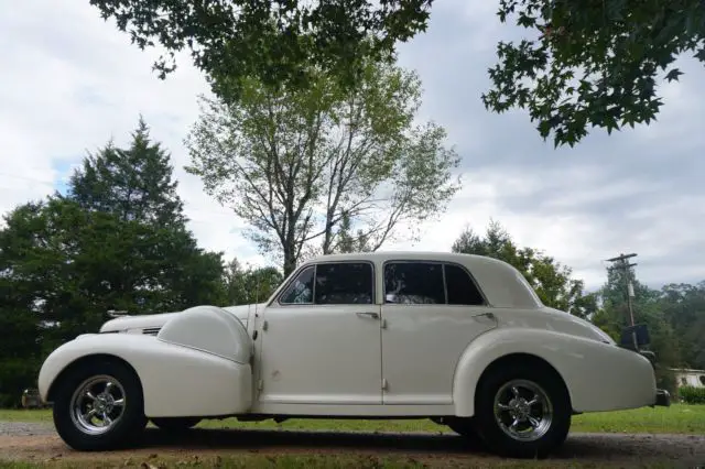 1938 cadillac sixty special sedan street rod fuel-injected 350 & overdrive trans