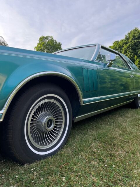 1979 lincoln continental coupe green fwd automatic mark v