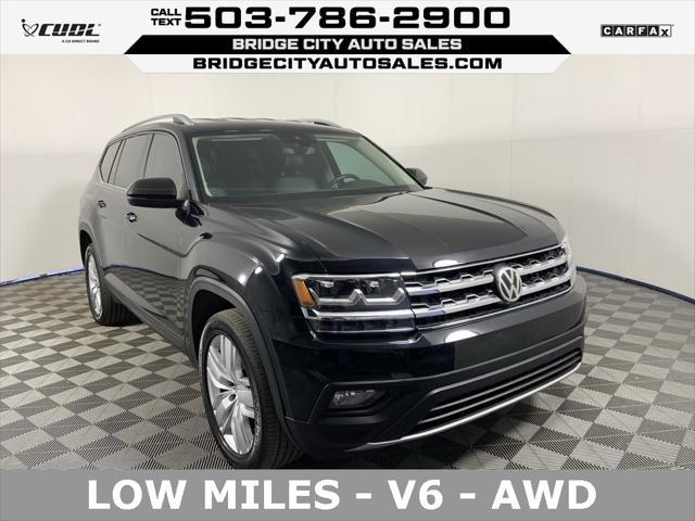 2019 volkswagen atlas 3.6l se w/technology