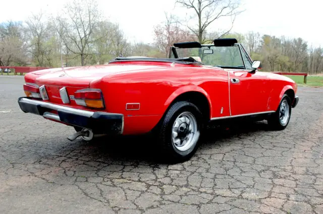 1980 fiat 2000 spyder, 4 cyl, 5 speed manual trans, 84k miles no reserve