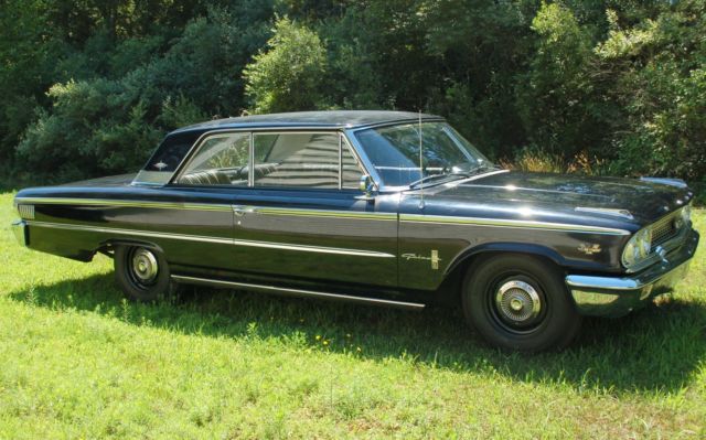 1963 ford galaxie 500 xl g - code 406 cid 405hp xl - factory buckets and console
