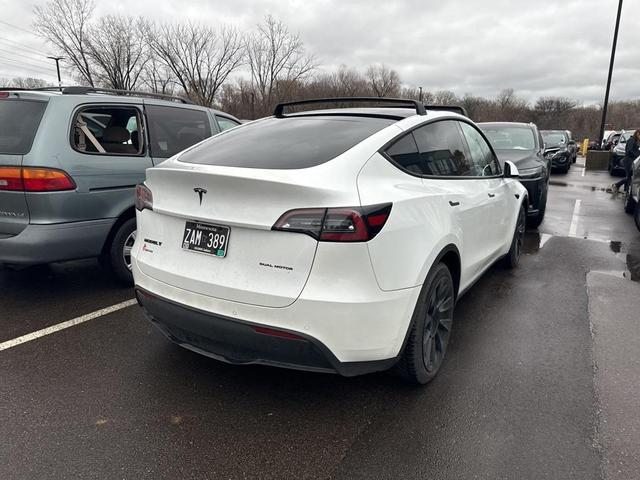2020 tesla model y long range