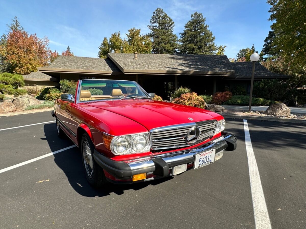 1988 mercedes-benz 560 sl 86,87,89, sl r107