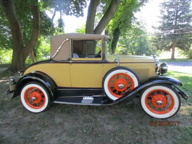1930 ford model a 68b cabriolet