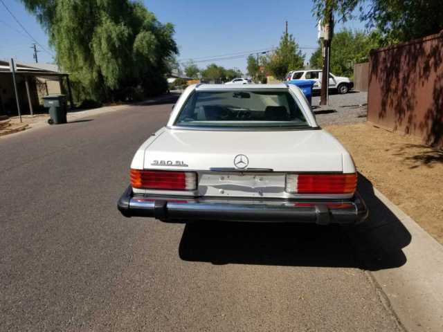 1985 380sl very nice - rust free arizona vehicle with high quality paint job