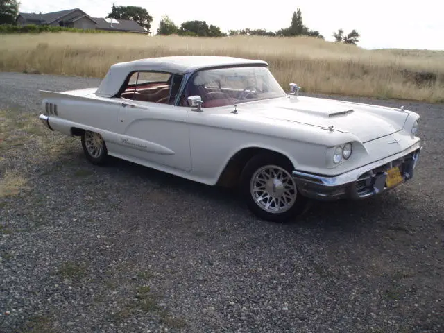 1960 thunderbird convertible
