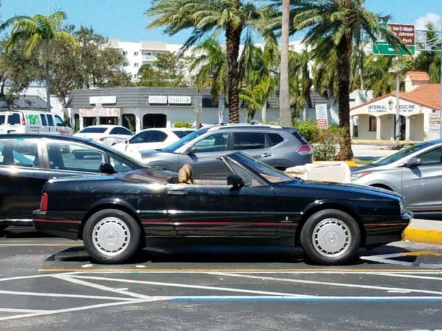 1989 cadillac allante convertible black w/beige leather low miles florida