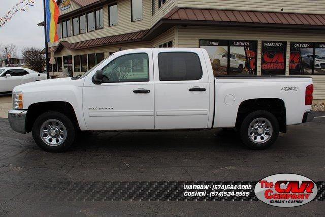 used 2013 chevrolet silverado 1500 4x4 crew cab ls warsaw, in 46580 for sale in warsaw, indiana